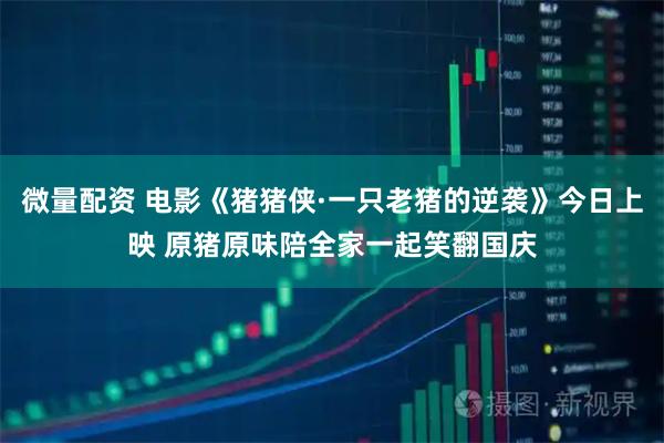 微量配资 电影《猪猪侠·一只老猪的逆袭》今日上映 原猪原味陪全家一起笑翻国庆